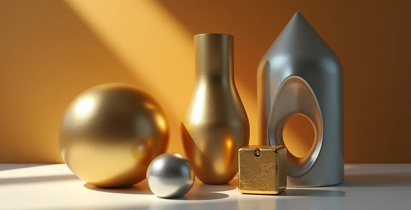 Composition symbolique montrant la dualité entre héritage et modernité